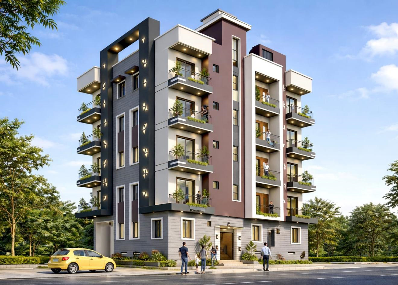 Modern house model